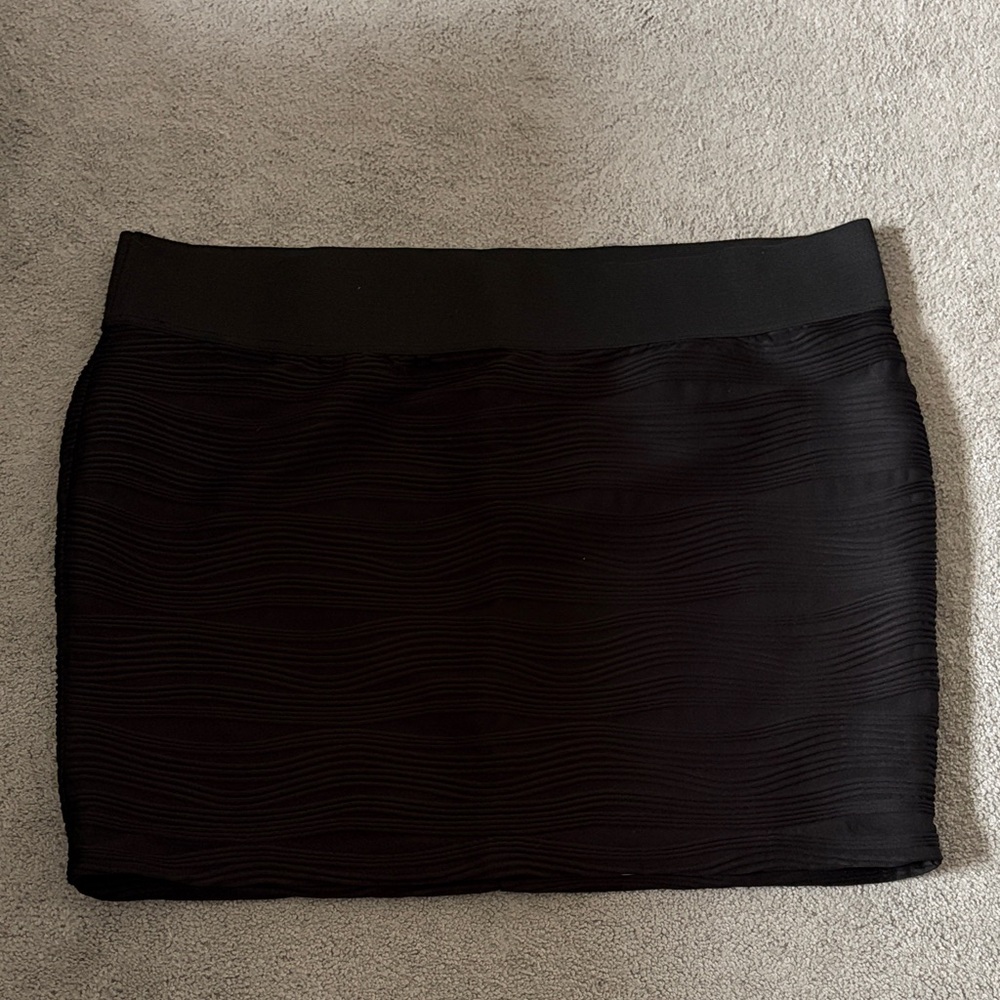Maurices Black Mini Skirt